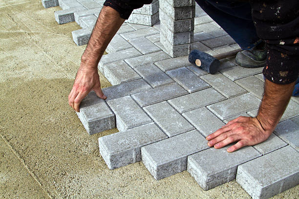 Residential Paver Driveway in Sanger, TX